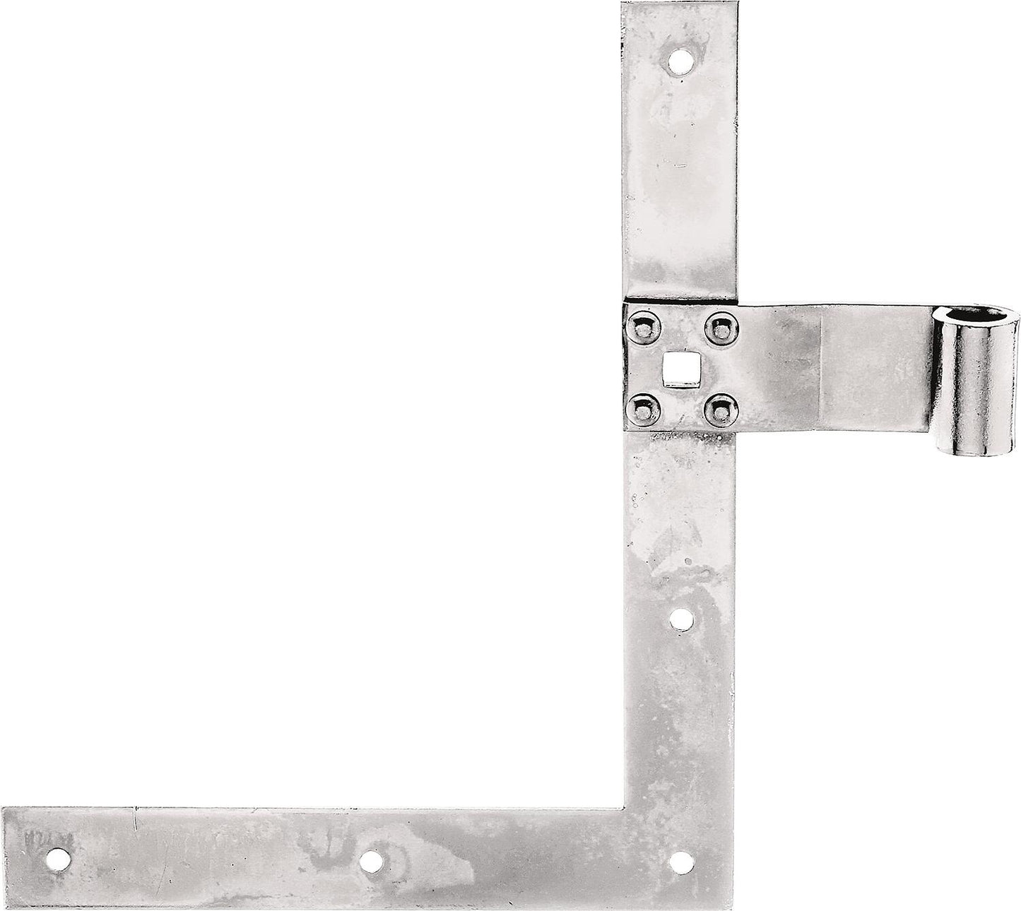 Fensterladen-Winkelband gerade, unten links+oben rechts, 250mm ø=13mm, galv. verzinkt, dickschichtpassiviert.