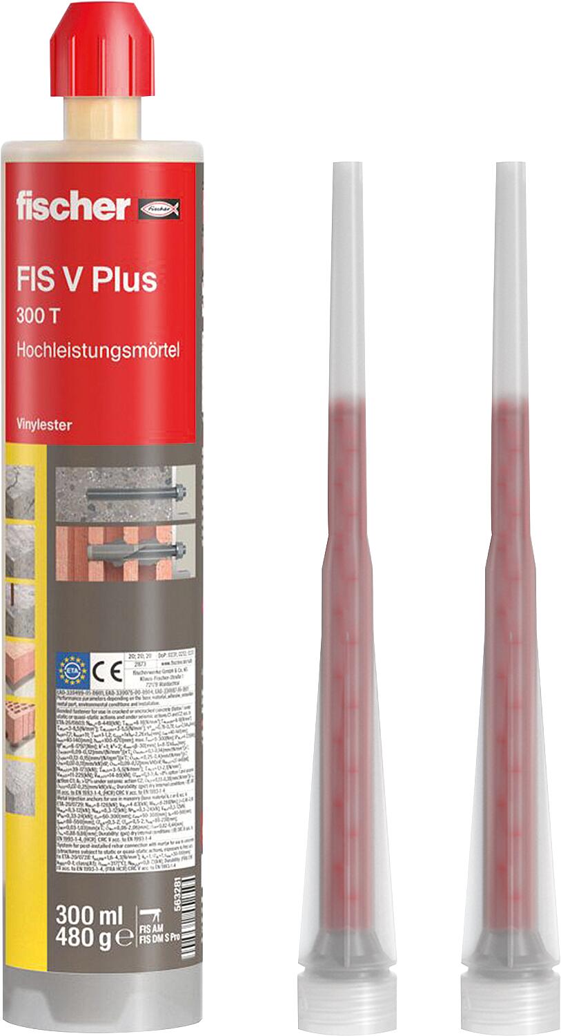 Mortier haute performance FIS V300T, contenance 300 ml