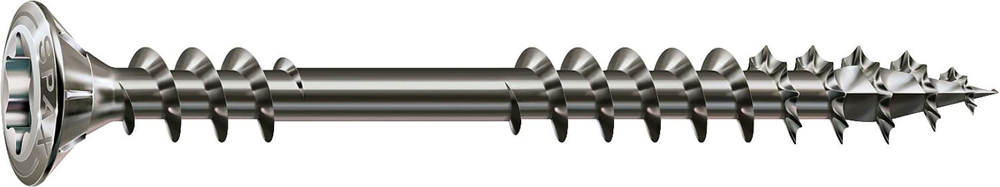 SPAX® stainless steel A2 pan head screw with T-STAR Plus fixing thread, ø 4.5 x 70 mm, pack of 100