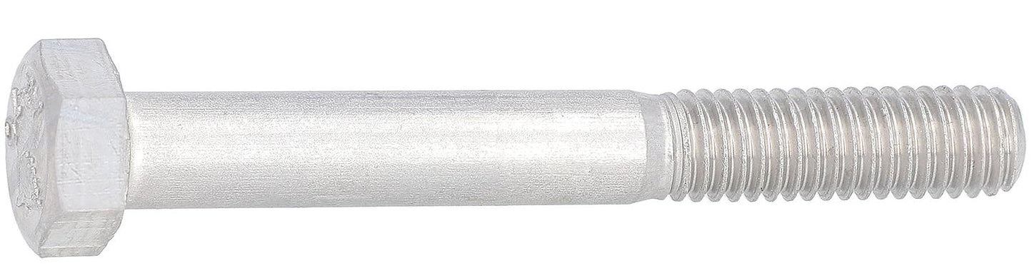 Vis à tête hexagonale avec tige DIN 931 en acier inoxydable A2 M24