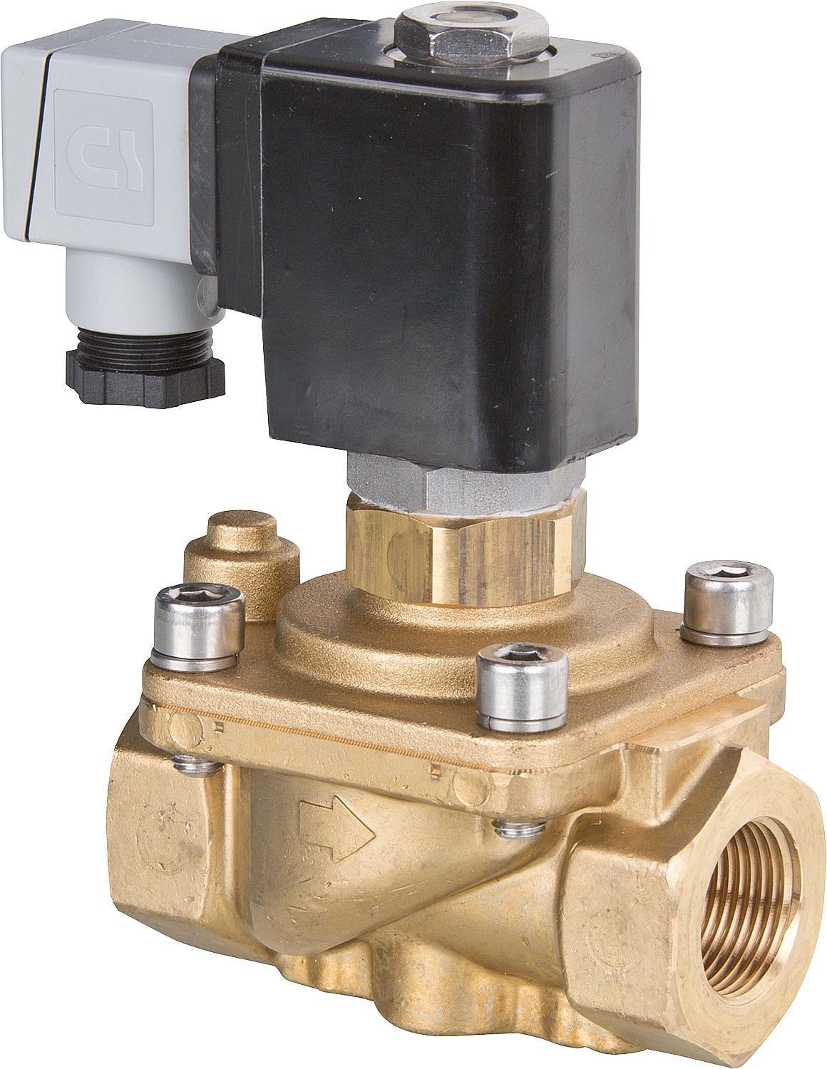 Zwangsgesteuerte Magnetventile GSR, DN 20-50 (3/4"-2"), 230 V