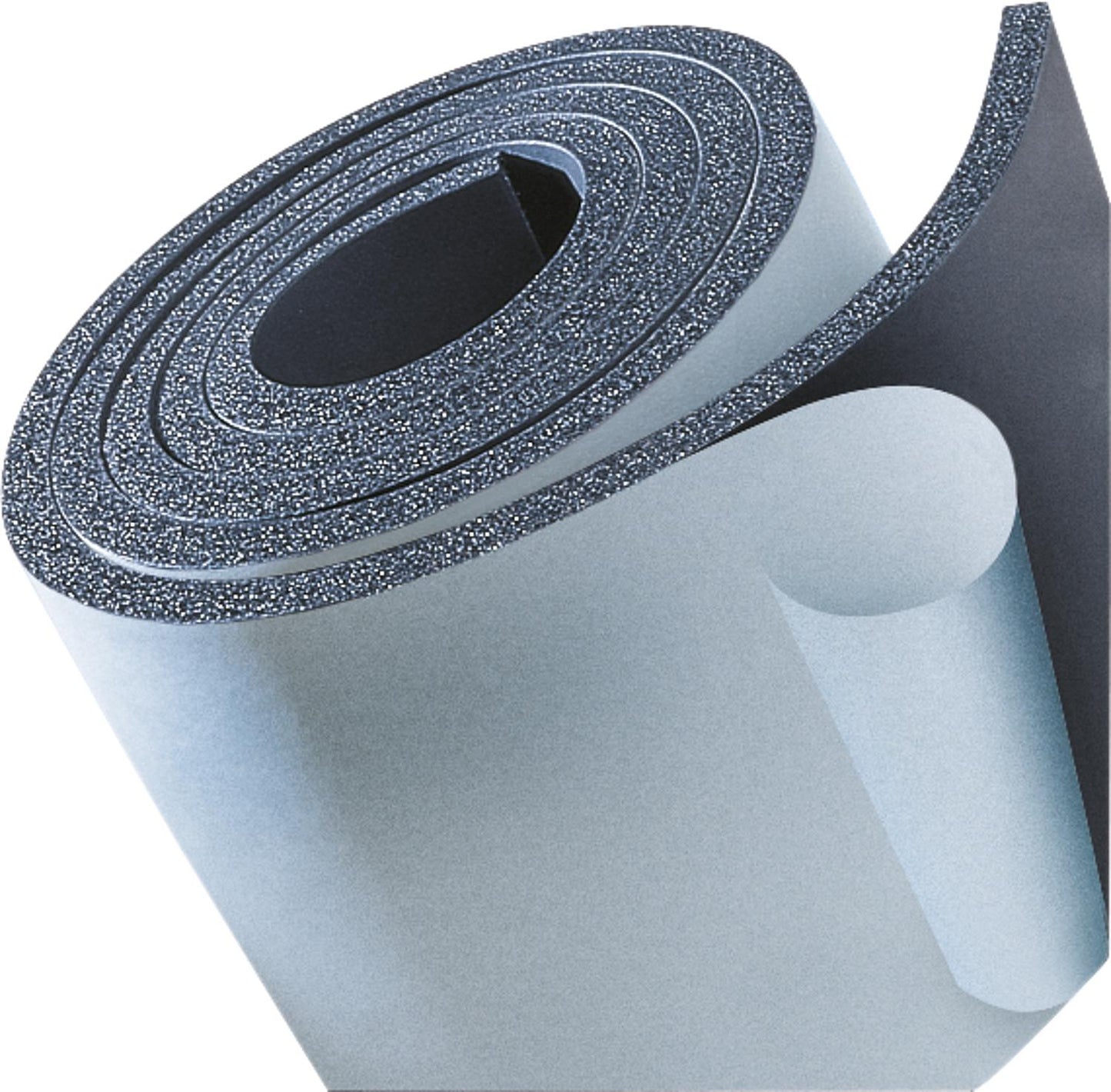 Rouleau isolant en caoutchouc sans fin