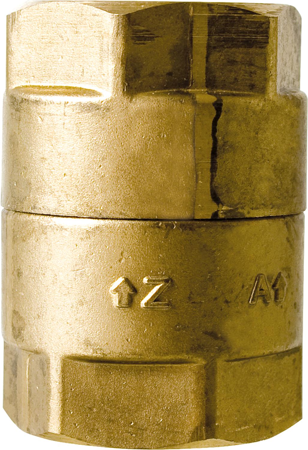 Non-return valve, for solar applications, max. 220°C, 3/4" x L=50mm