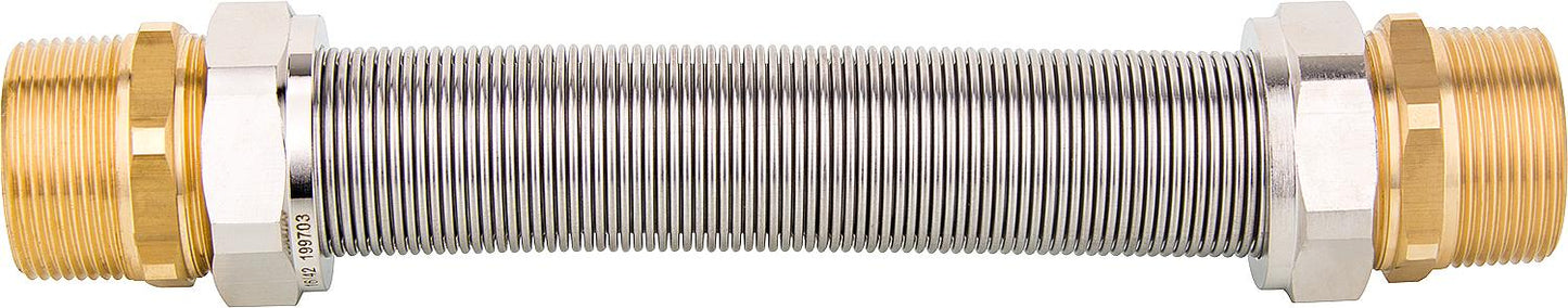 Pufferspeicher-Wellrohrverbinder von 200-280mm 1 1/2'' AG V4A