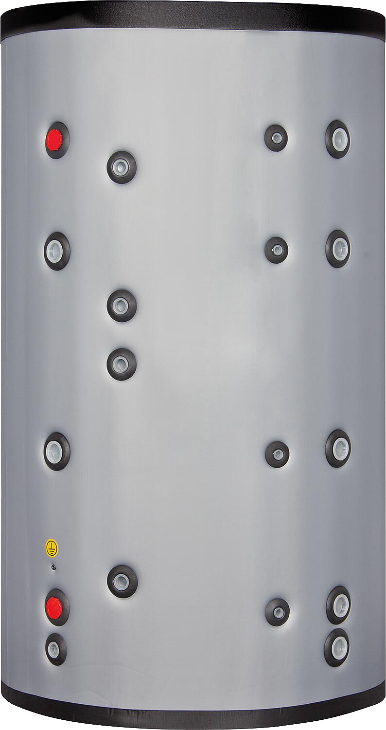 Réservoir de stockage combiné hygiénique MXW, avec deux échangeurs de chaleur