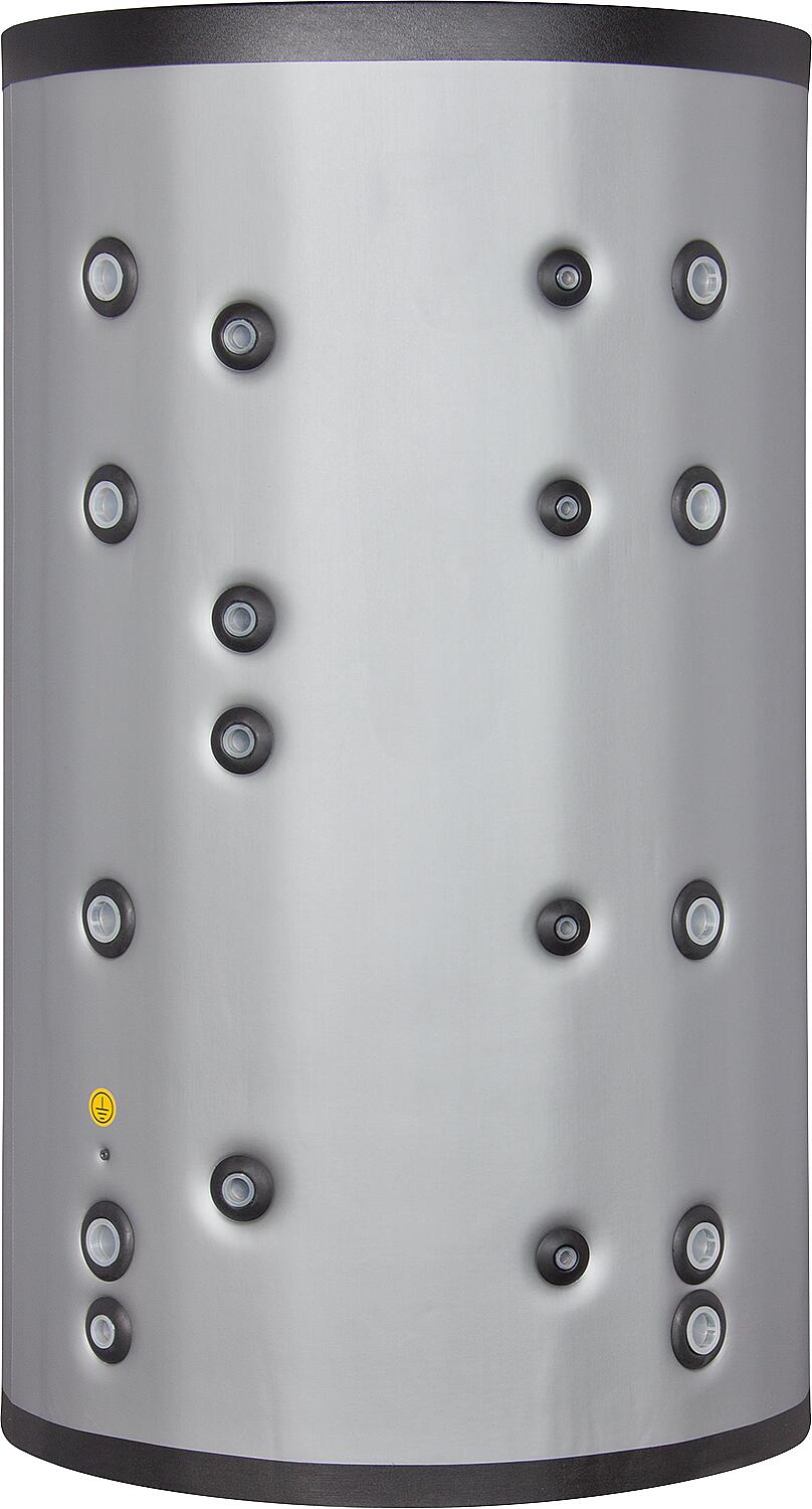 PC1500/250 combination buffer storage tank, enamelled, with 1 heat exchanger, capacity 1472 L