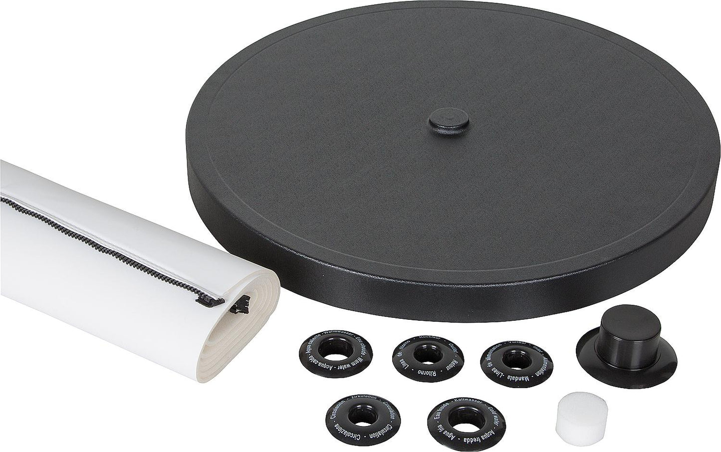 Insulation package for TWS 400 consisting of: PVC jacket, plastic cover and rosettes