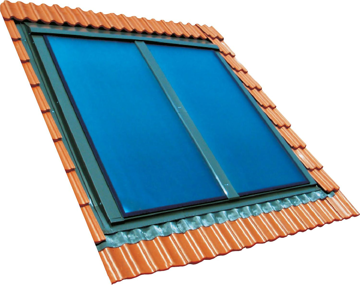 Sunex SX 2.85 in-roof flat plate collector, 2.85 sq m