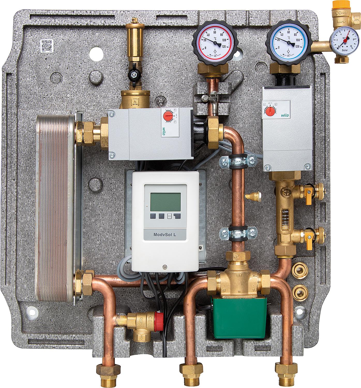Solar separation system Easyflow Solo 2 HE, 12 Kw