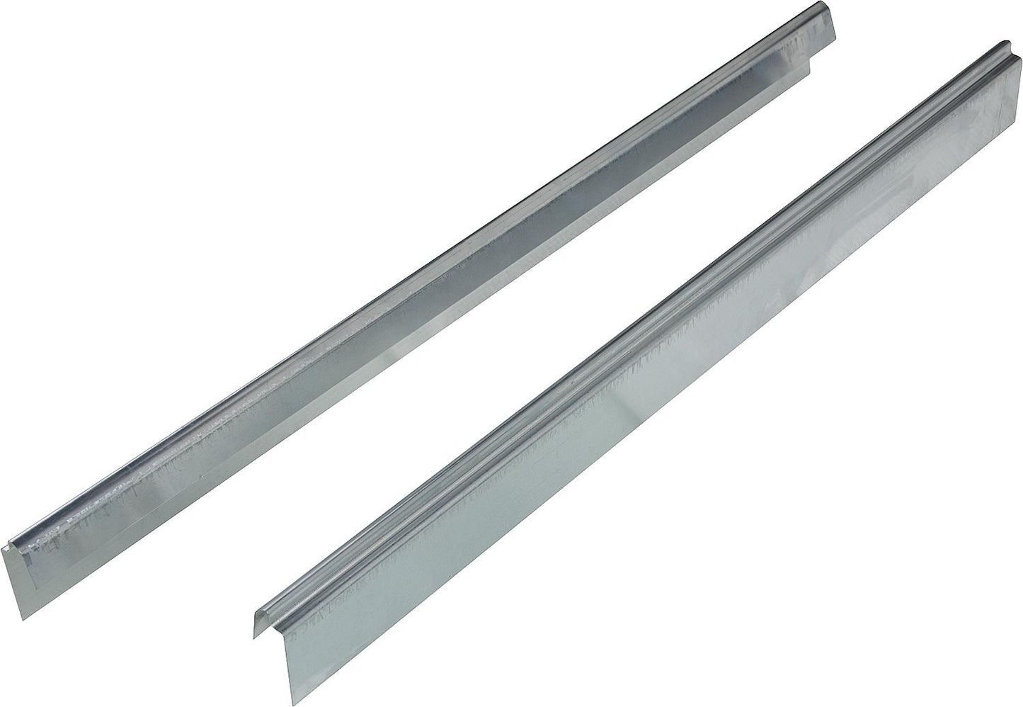 Rallonge pour cadre de recouvrement, en zinc-titane, solin de cheminée, longueur 680 mm, conditionnement : 2 pièces