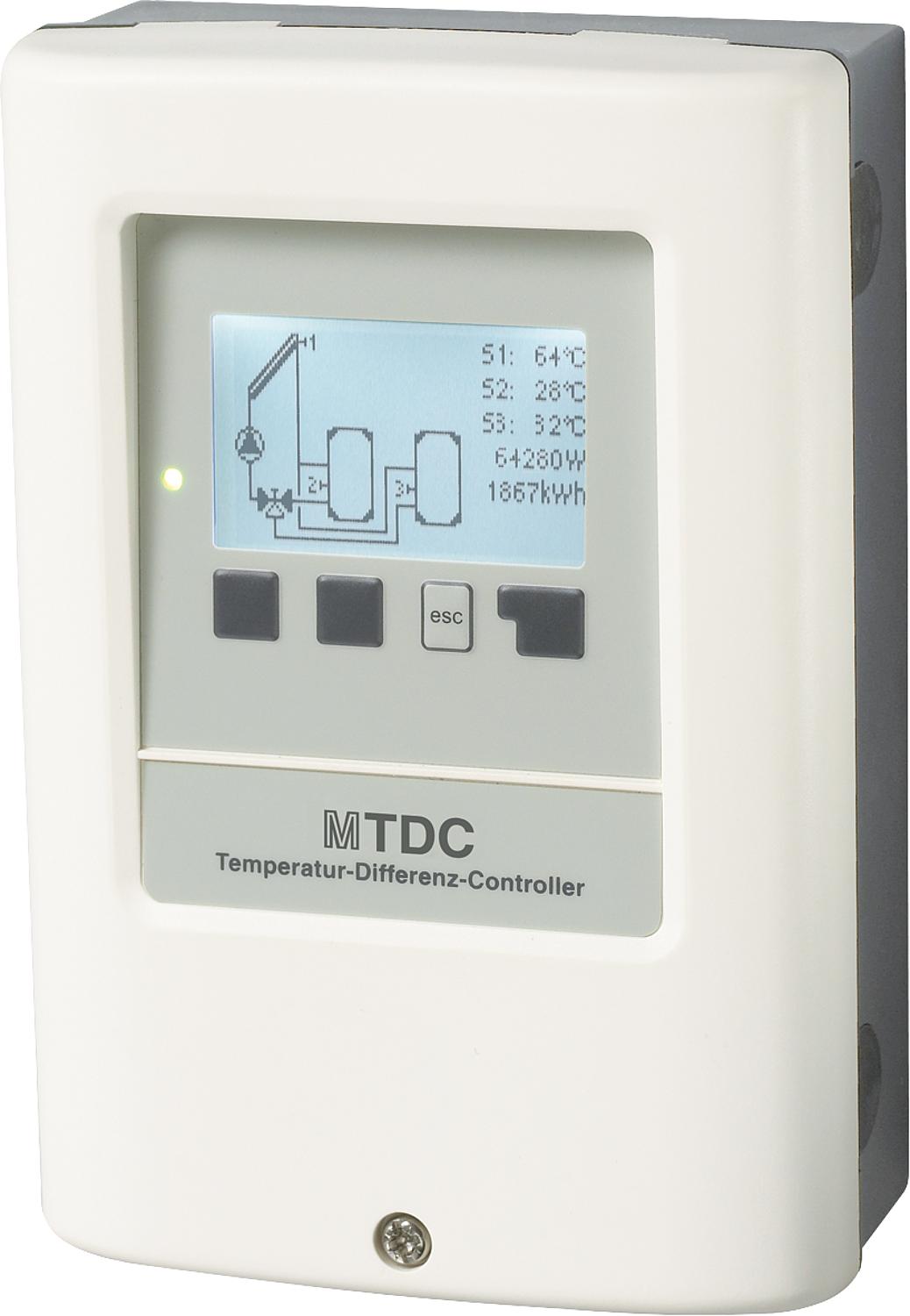 Differenztemperaturregelung Sorel MTDC V5, ohne Fühler