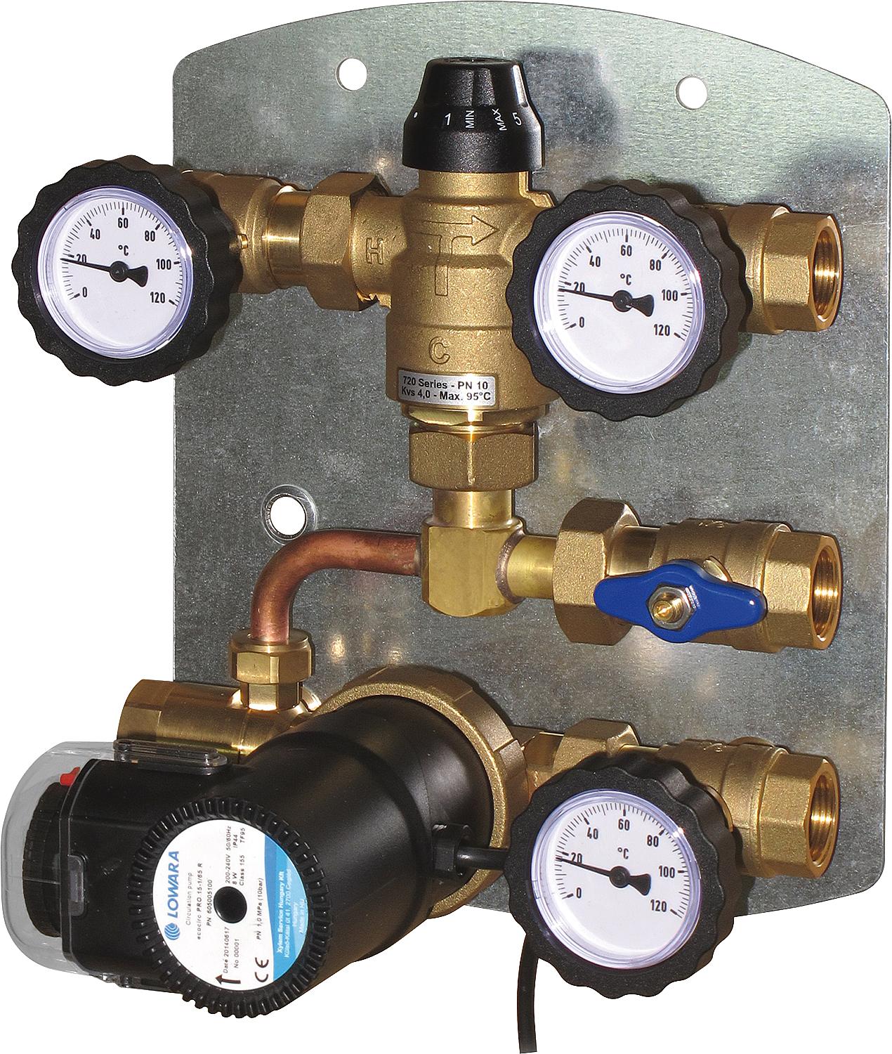 Zirkulationseinheit Easyflow Circ 2, DN20 (3/4")