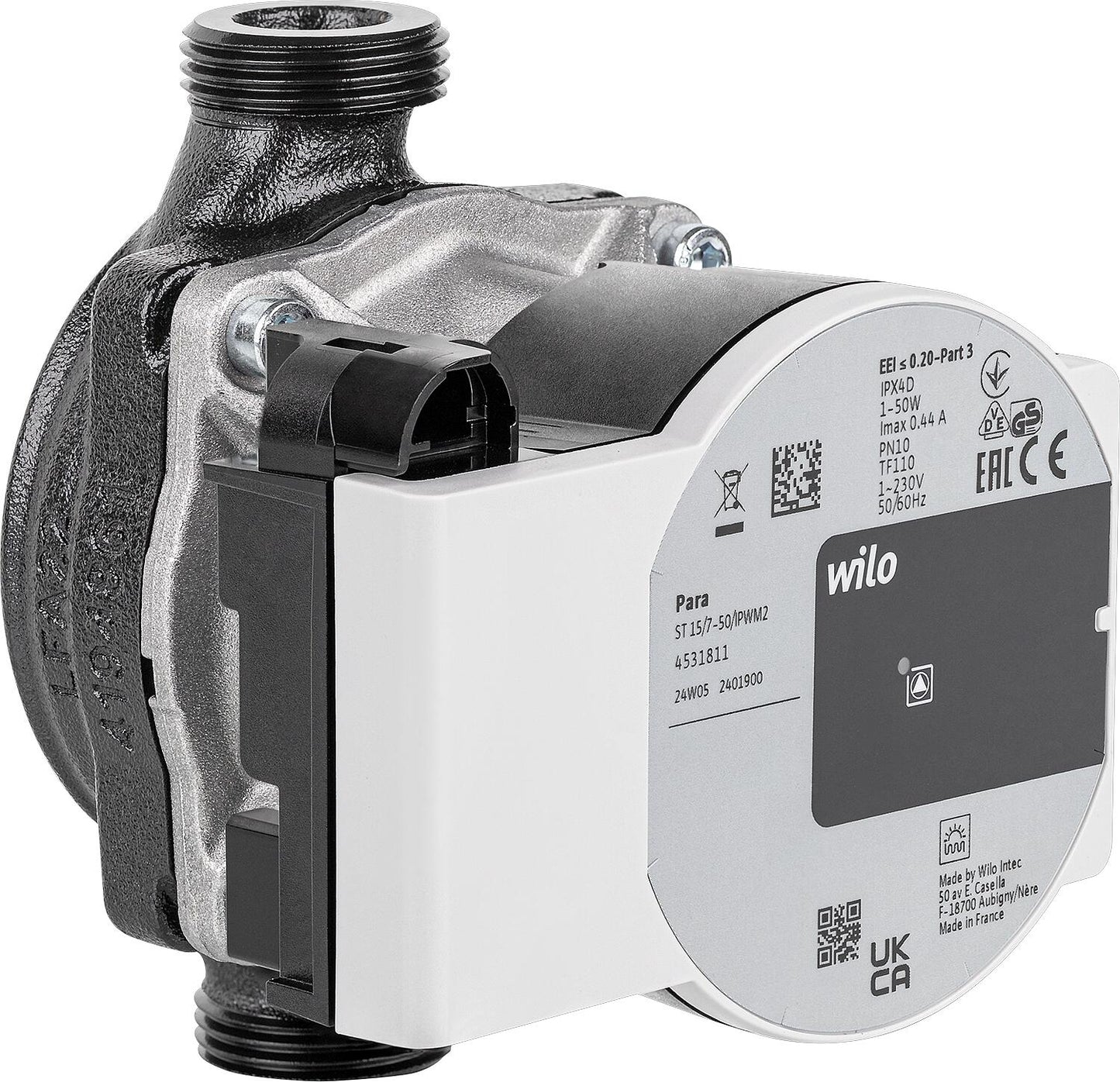 Replacement PWM circulation pump Wilo Yonos Para 15/7 for GPS 70 solar station