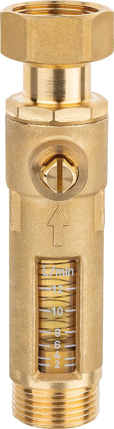 Flow restrictor ÜWM DN40(1 1/2") x AG DN40(1 1/2"), 30-90 l/min