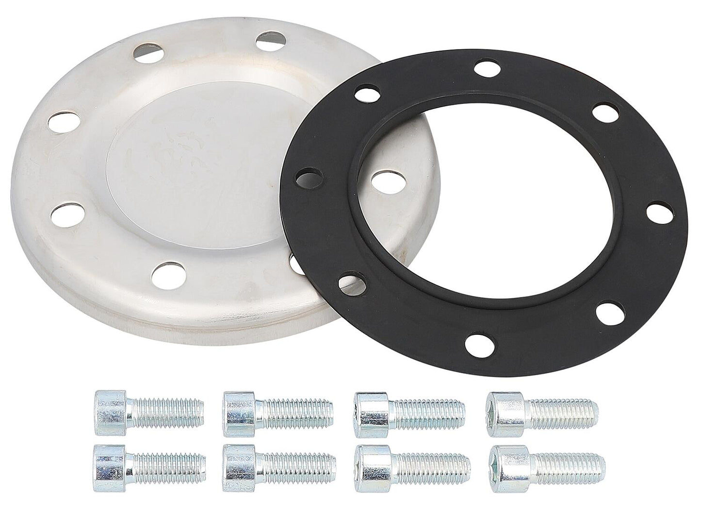 Blindflansche Edelstahl, inkl. Dichtung und Schrauben