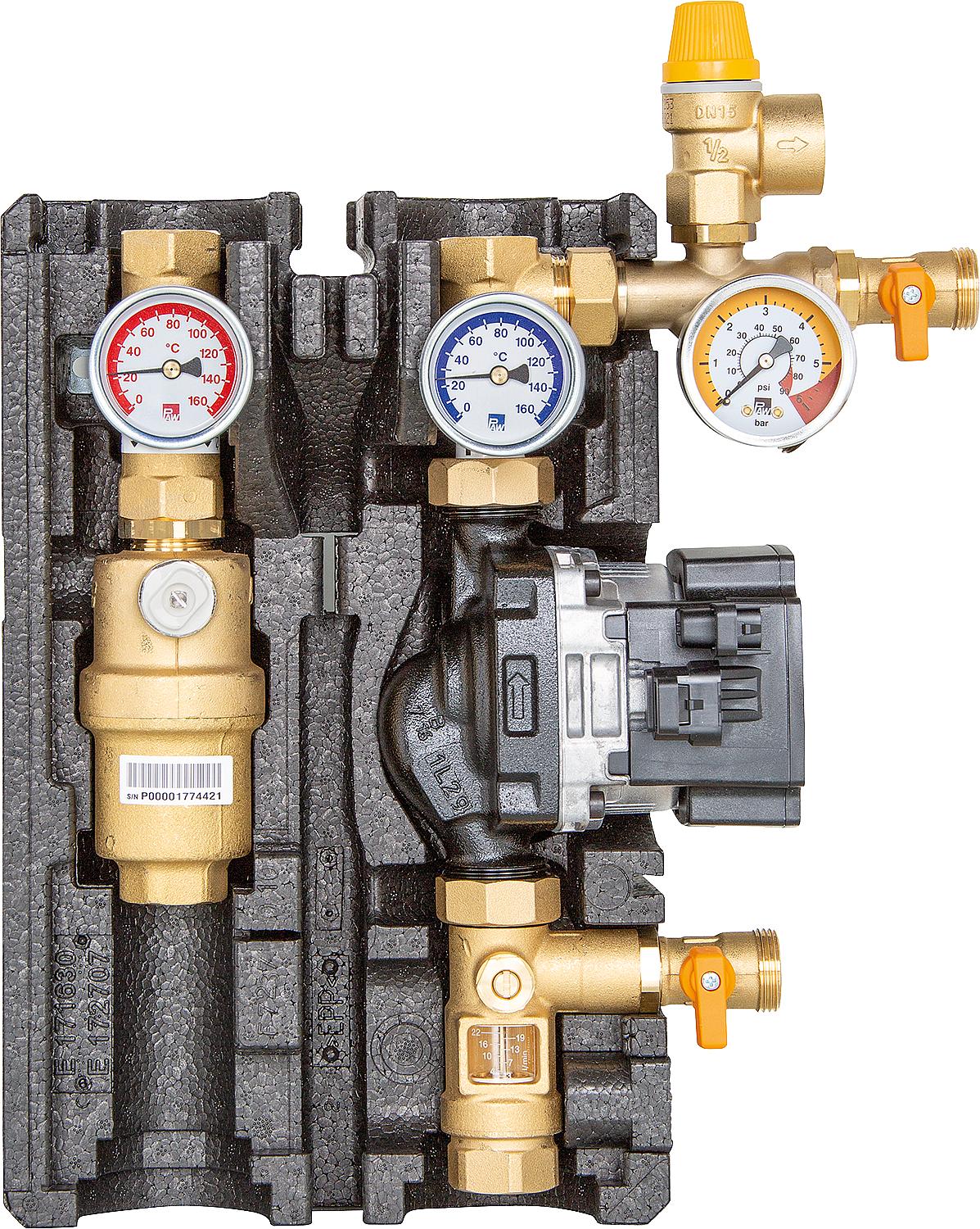 SolarBloC, type midi Basic avec séparateur d'air