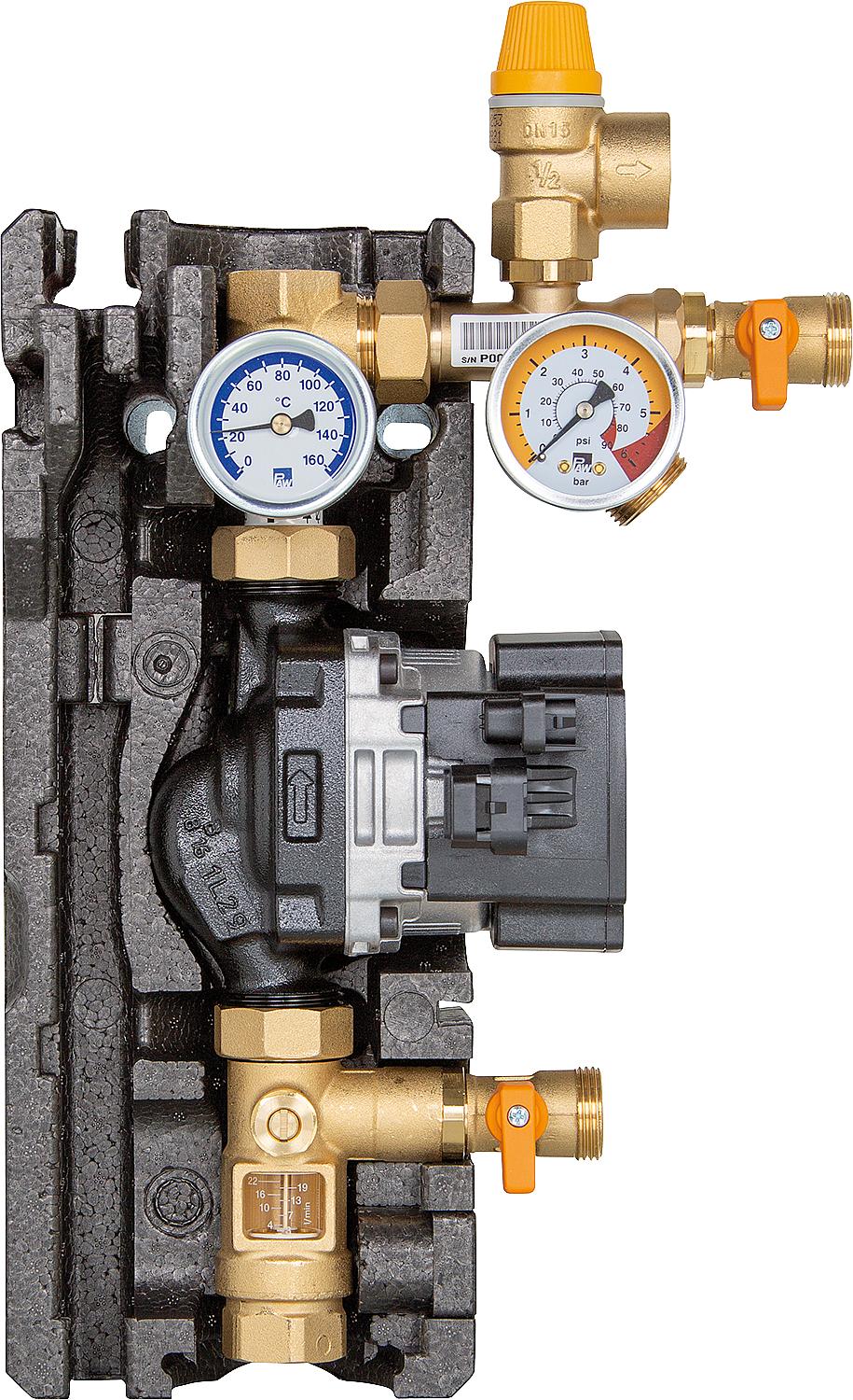 SolarBloC, Typ midi Basic Rücklaufstation