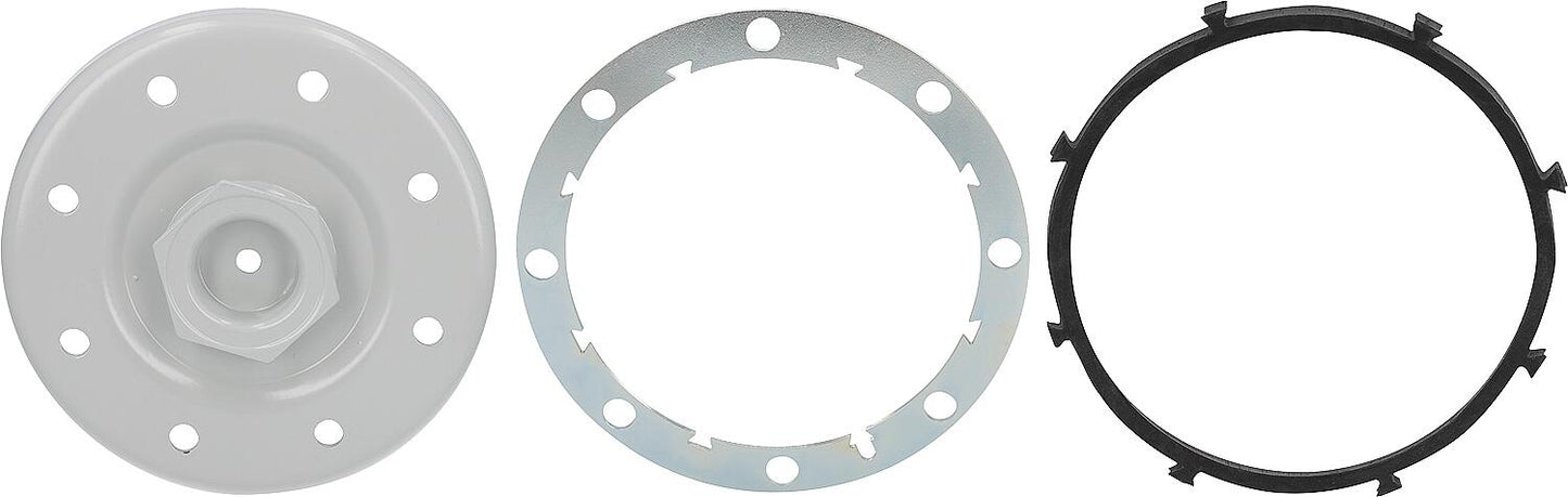 Flansch mit DN 40 (11/2") IG Grösse 195mm, Lochmass 53,5.mm, 8 Bohrungen