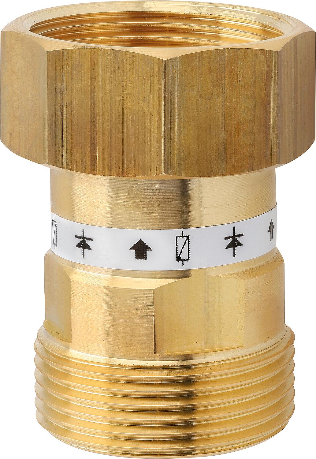 Bauteil für Kopplung FriWa 1 1/4"ÜM zu 1 1/4" AG