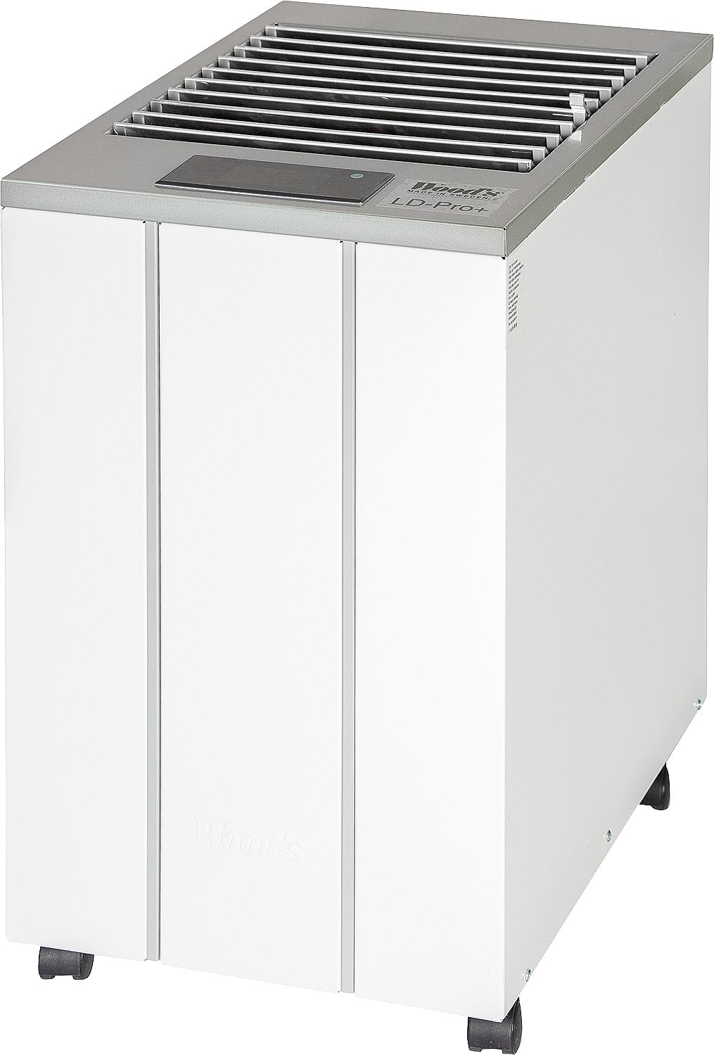 Déshumidificateur Wood'sLD 48 PRO+ (R 290), pour des pièces jusqu'à environ 180 m², avec écran tactile numérique