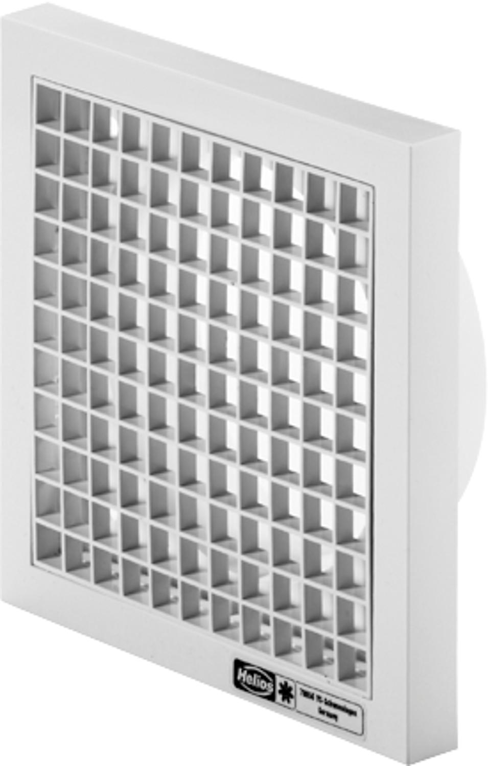 White ventilation grille 150 mm