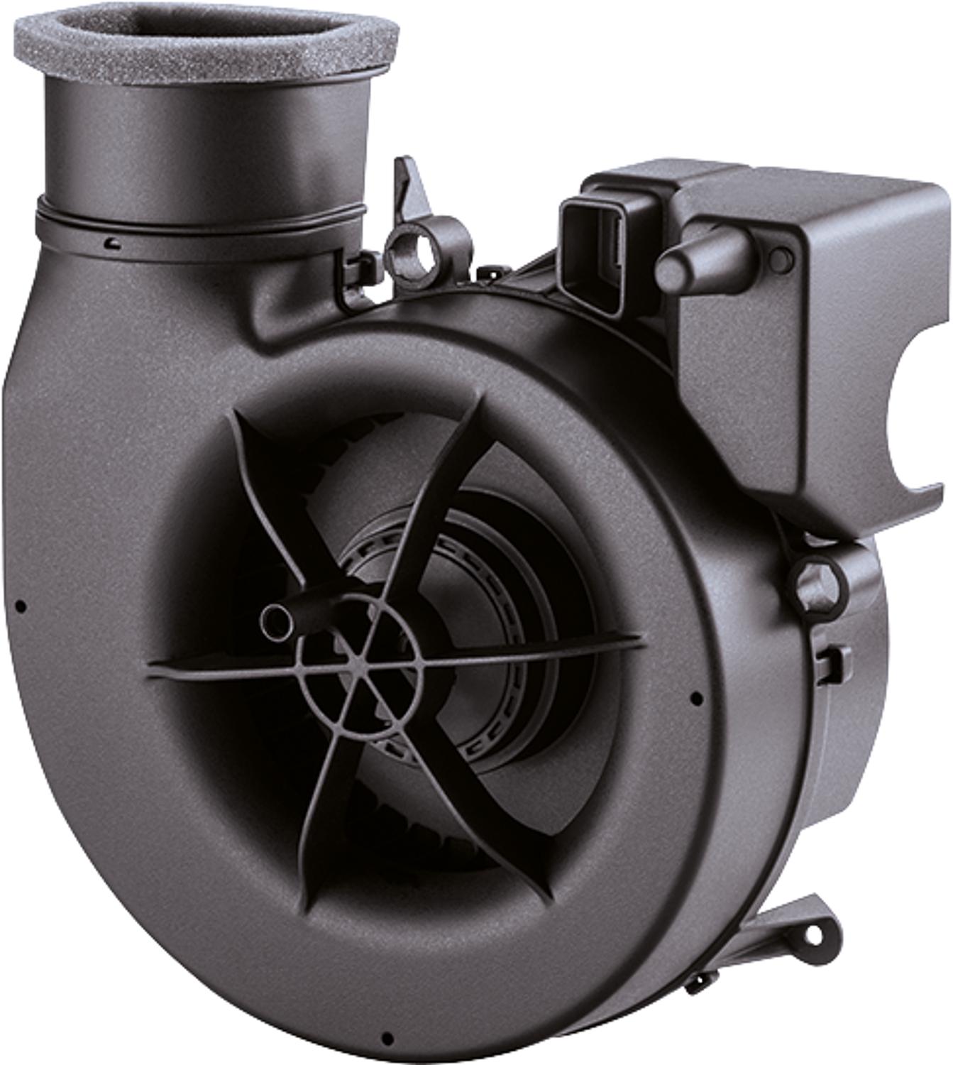 ER-EC fan insert without cover. Variable volume flow, max. 100 m³/h.