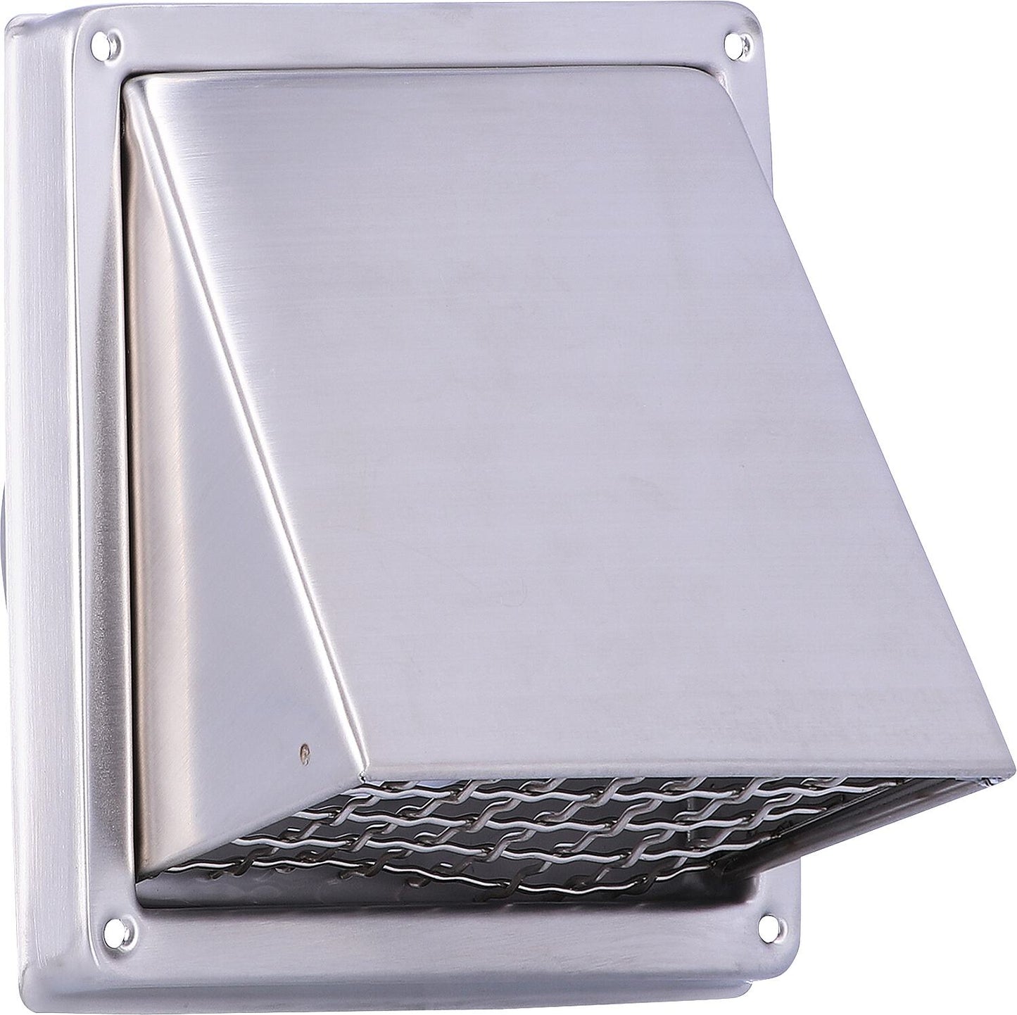 Extractor hood, brushed stainless steel V2A Ø125 mm