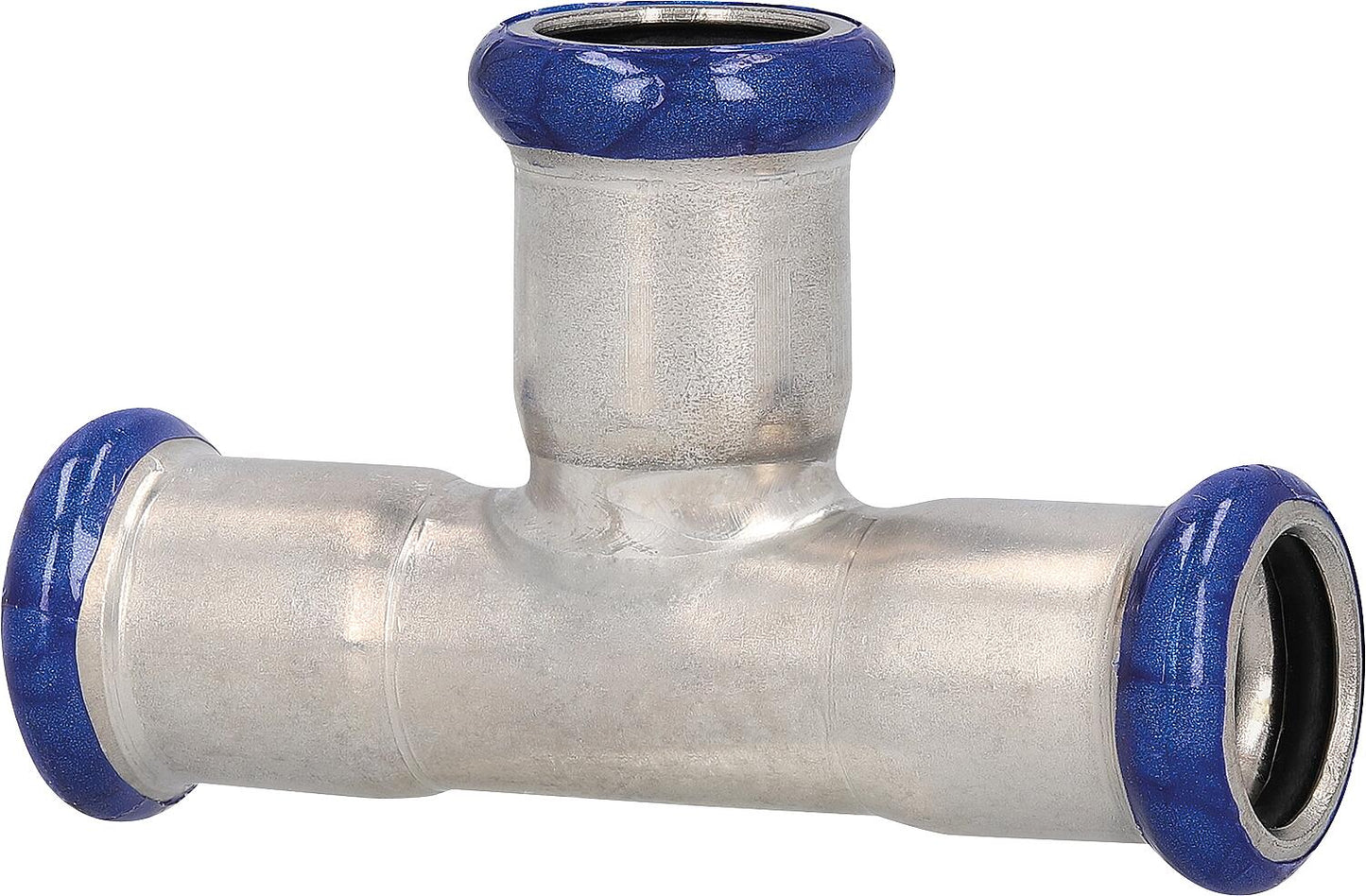 Stainless steel press fitting M-profile tee, DN 108