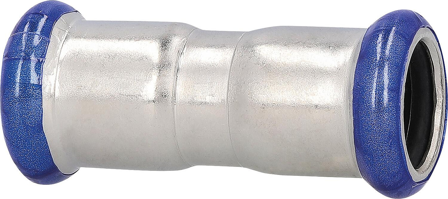 Stainless steel press fitting M-contour socket, DN 108