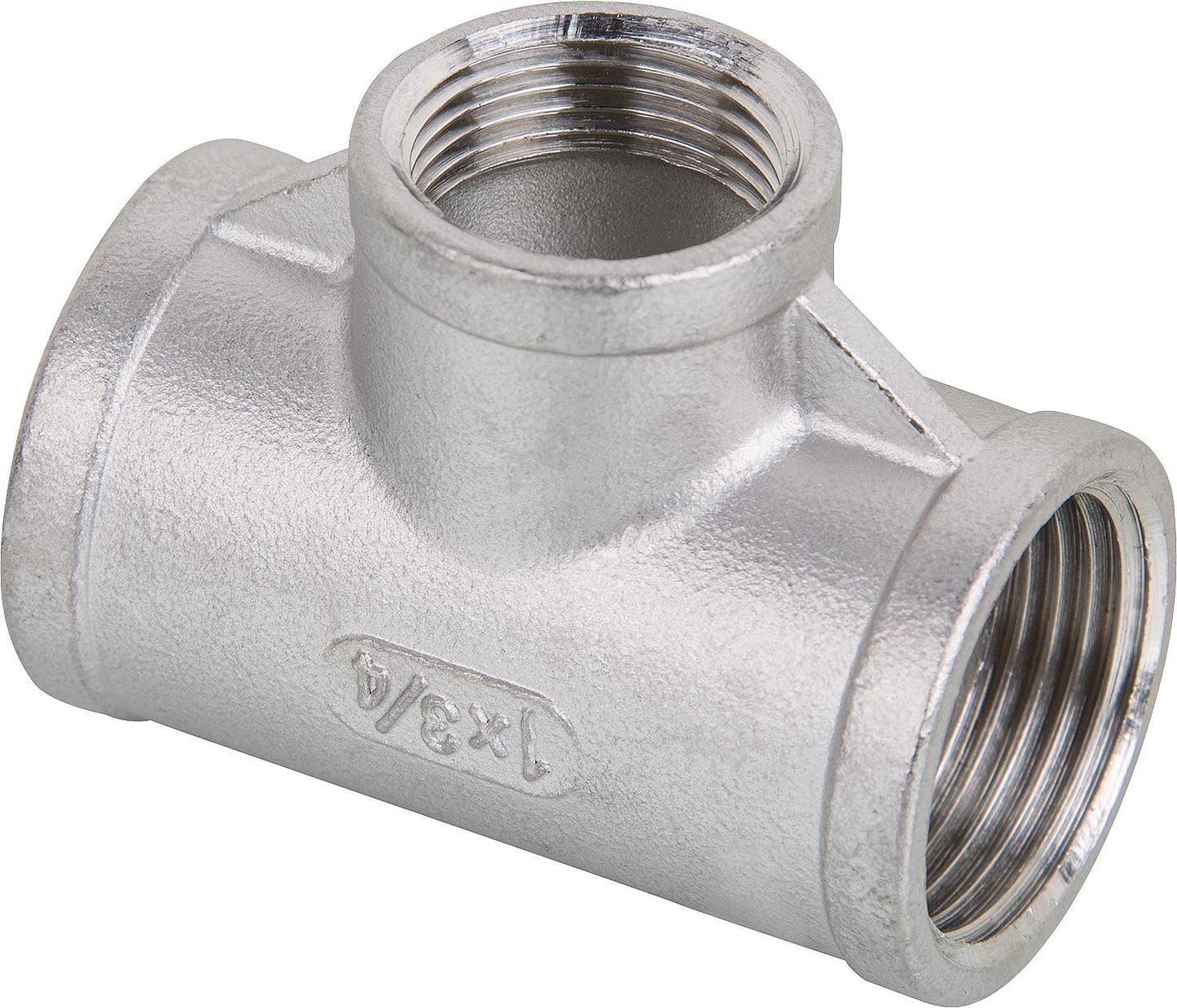 Reduced T-piece 2" x 1/2", V4A
