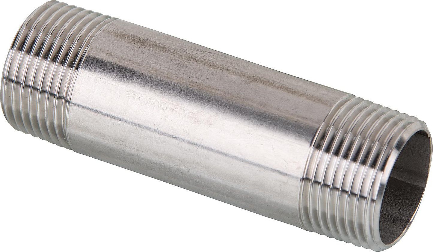 Double pipe nipple V4A 3" x 300 mm SL