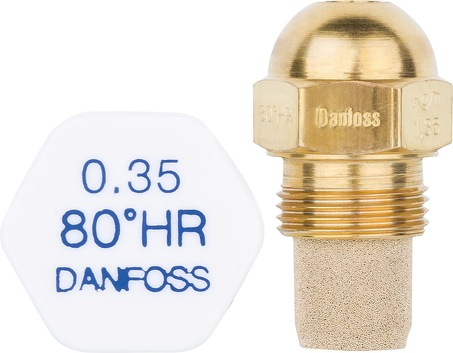 Danfoss 1.00/80°HR round head burner nozzle DANHR 010 08