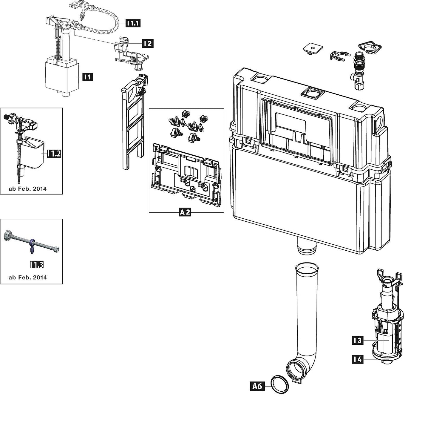 Schwab seal for drain valve model 122.xxxx 243275