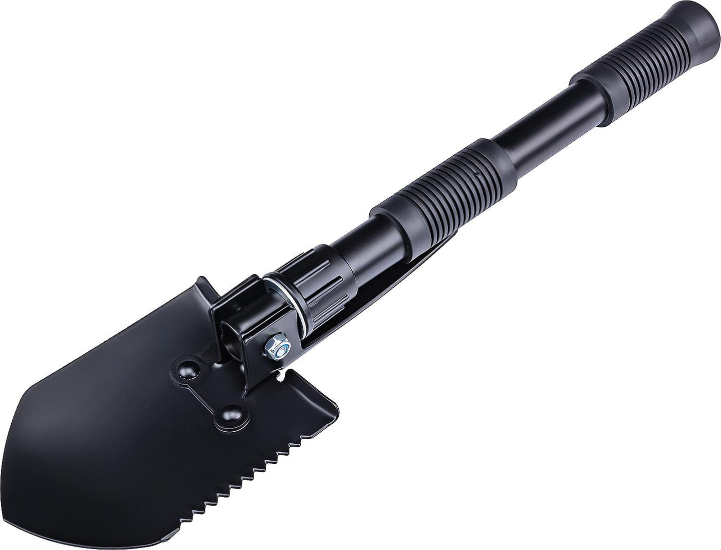 Herbertz folding shovel, black