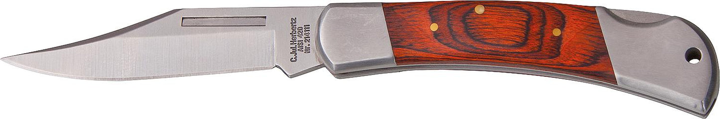 Herbertz® 214111 stainless steel pocket knife 420