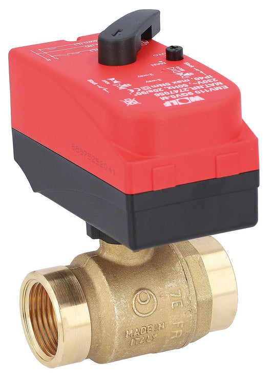 Wolf 2-way shut-off valve for CHA, DN32 (1 1/4") 9146879