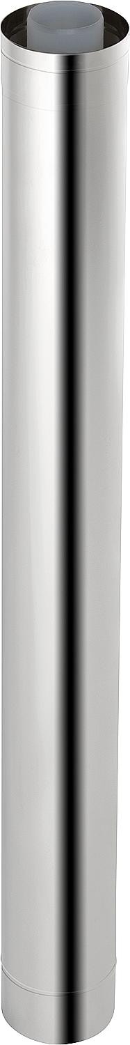 Wolf exhaust pipe, DN60/100 stainless steel, 1000mm 2651910