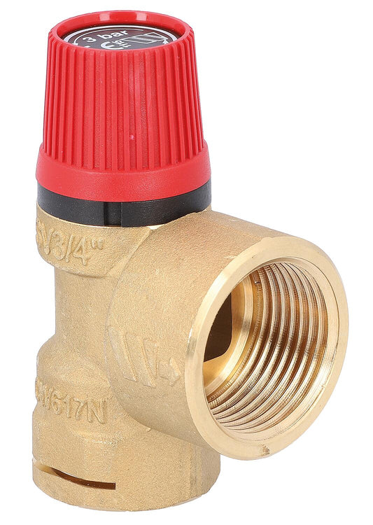 Wolf 3/4" push-fit safety valve, 3 bar 2075071
