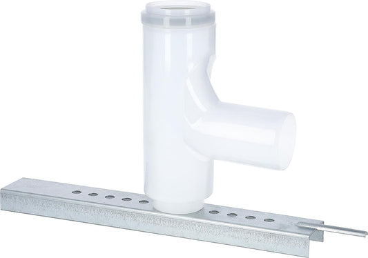 Plastic support bend with support rail Wolf, DN60 single-walled 87° 2651795