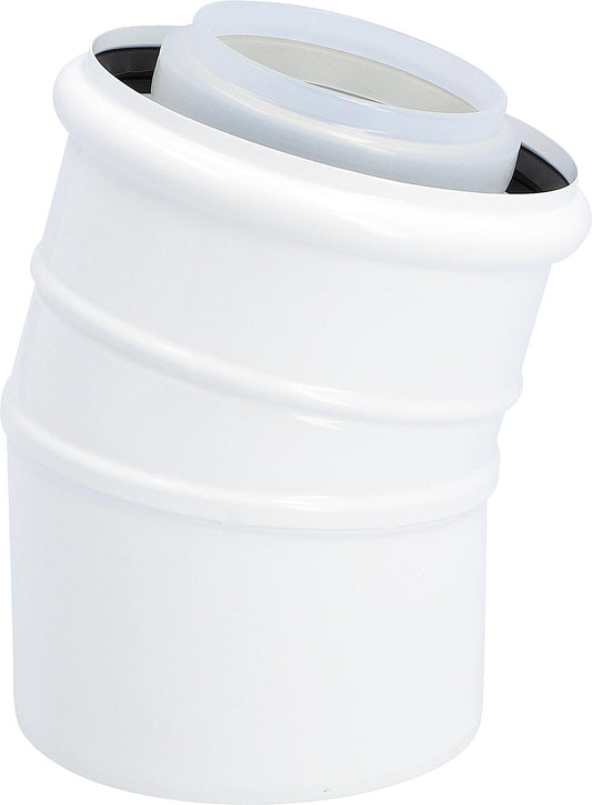 Wolf exhaust bend, DN 60/100 double-walled 15 degrees 2651757