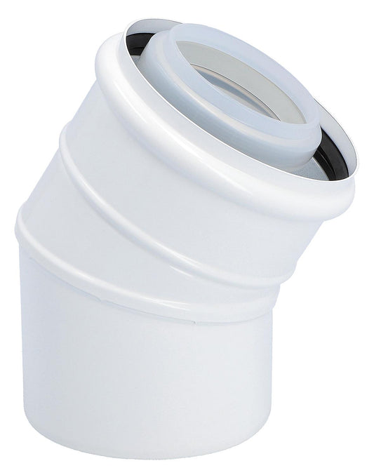 Wolf exhaust bend, DN 60/100 double-walled 30 degrees 2651758