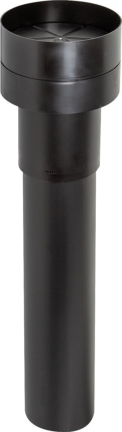Wolf roof penetration, thermally insulated DN 125 black, 2575801