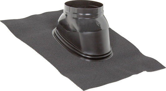 Wolf universal roof tile, 25° - 45°, DN 125 and DN 160, black, 2577001