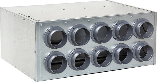 UniAir Wolf air distributor, type Basic DN 125 - DN 180 galvanized, 2577924