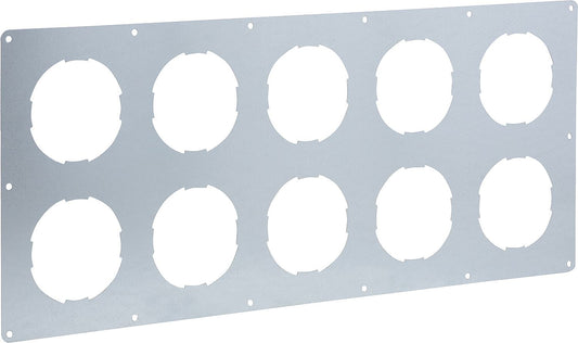 Wolf adapter plate for UniAir air distributor, galvanized, 2577940