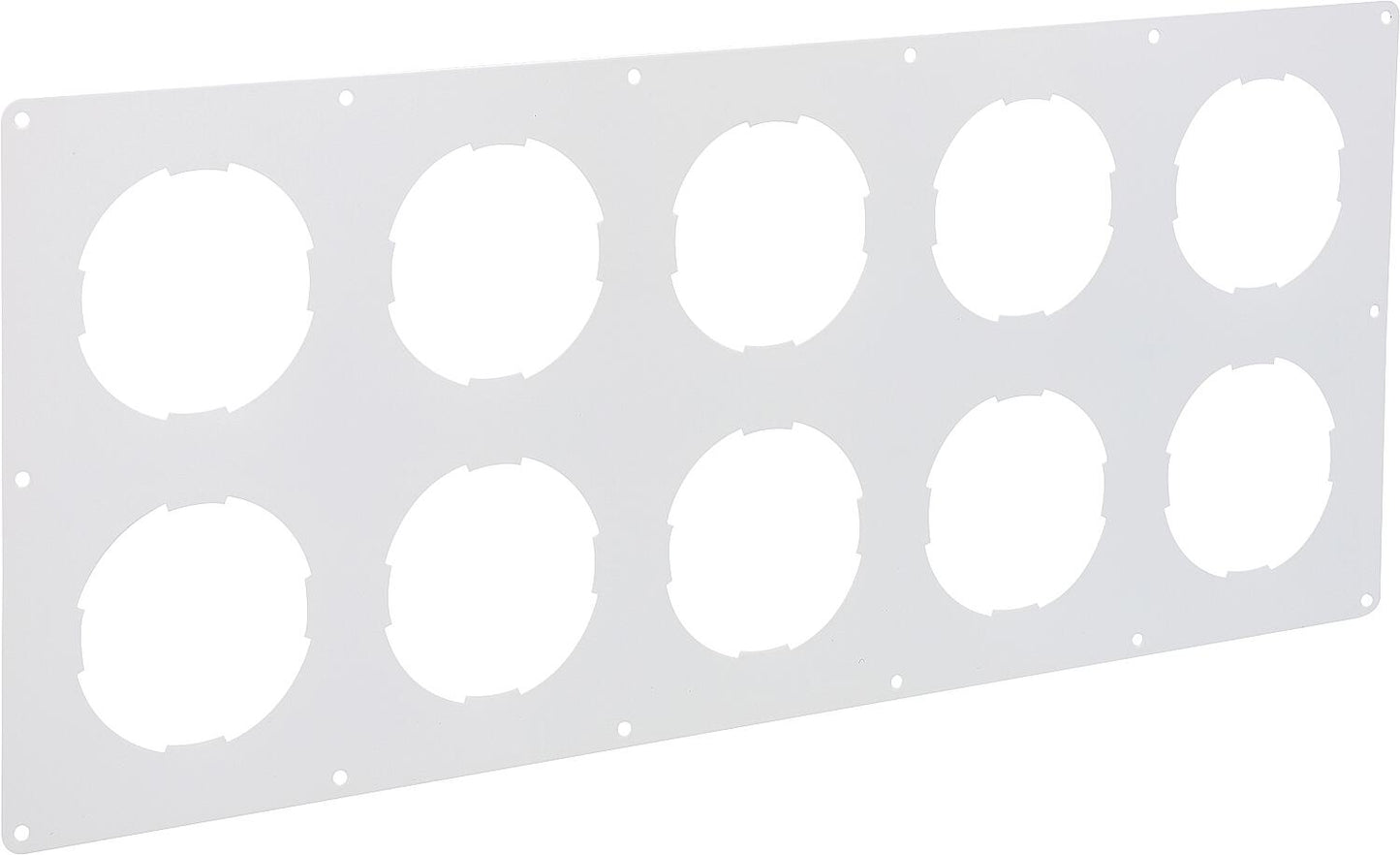 Wolf adapter plate for UniAir air distributor, galvanized, 2577940