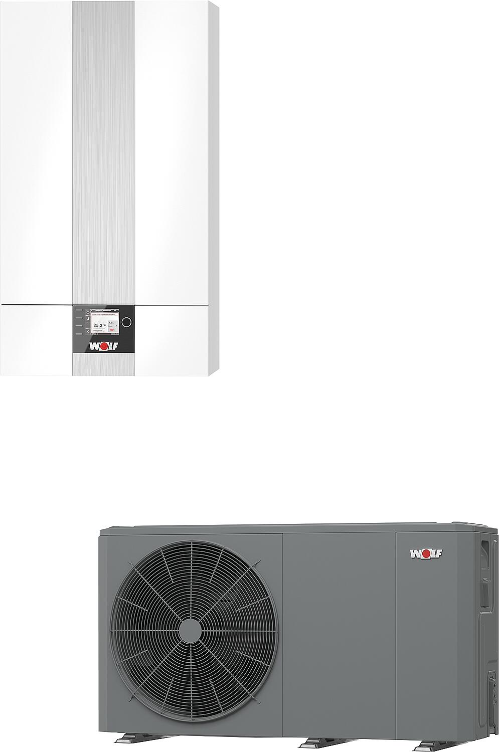 Wolf FHA-Monoblock 05/06 (R 32) heat pump, 230V, 9148031