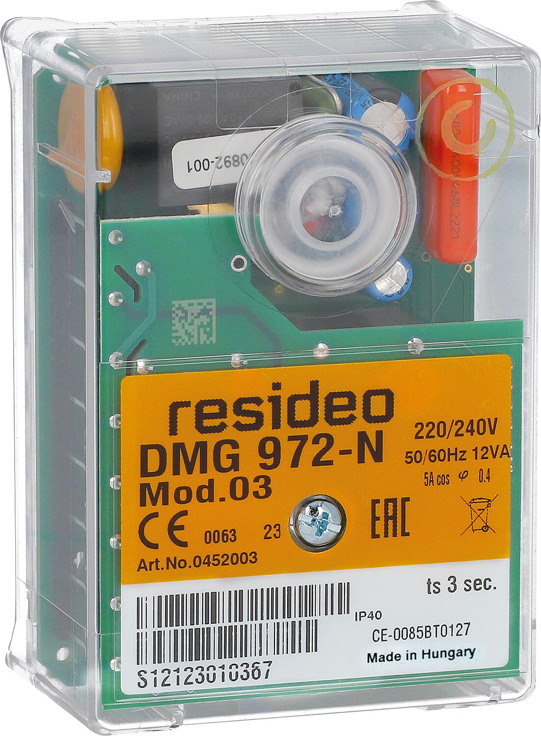 DMG 972-N MOD 03 combustion control unit