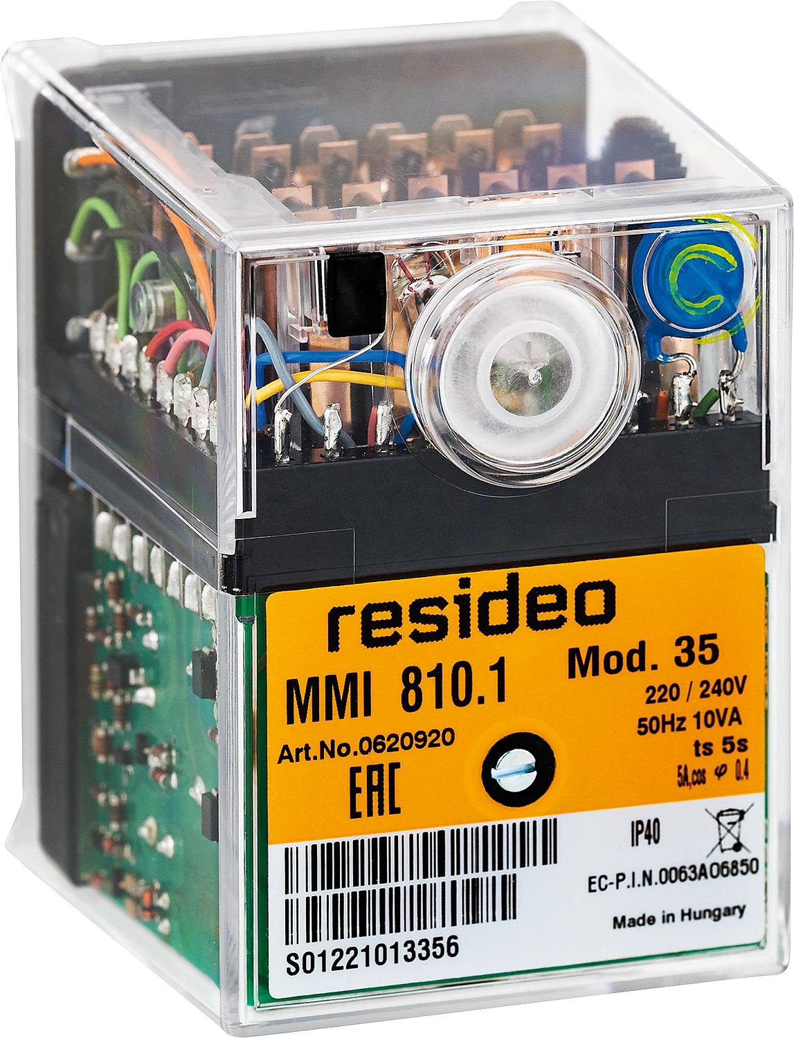 Relay Satronic MMI 810.1 Mod. 35 successor to MMI 810 Mod. 35 and MMI 810 Mod. 310