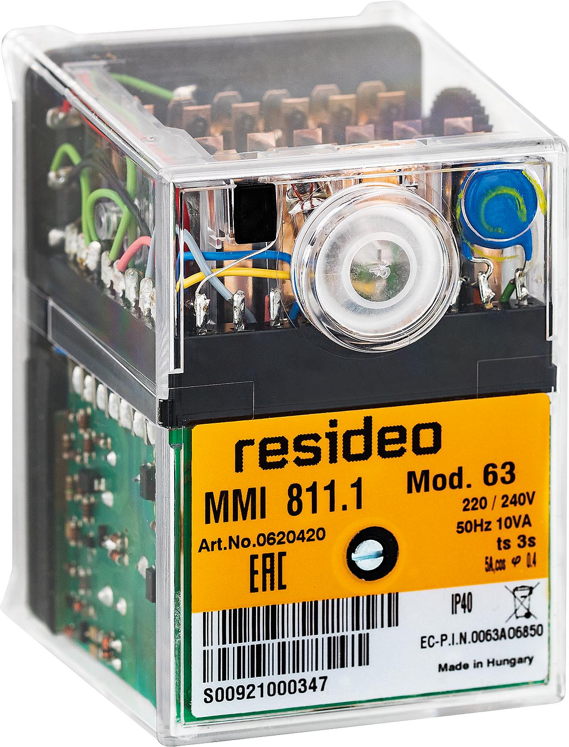 Relay Satronic MMI 810.1 Mod. 35 successor to MMI 810 Mod. 35 and MMI 810 Mod. 310